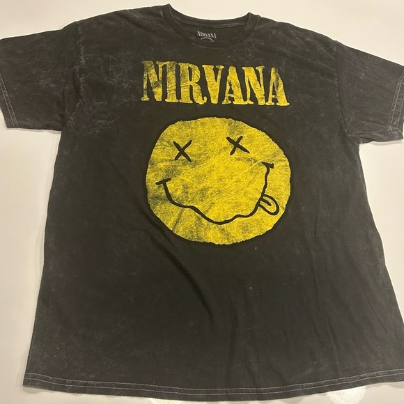 NWOT Men’s NIRVANA T-Shirt, size XL - Picture 1 of 4